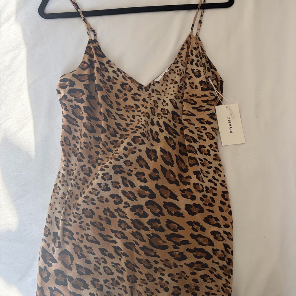 Frame Denim Animal Print Shirt